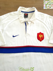 1999/00 France Away Player Issue Rugby Shirt (L)