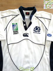 2007 Scotland Away World Cup Rugby Shirt