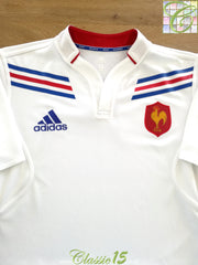 2012/13 France Away Player Issue Rugby Shirt