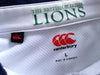 2017 British & Irish Lions Vapodri+ Rugby Training Shirt - White (L)