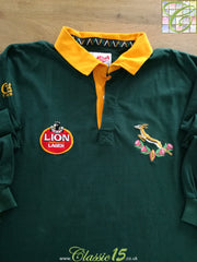 1992/93 South Africa Home Long Sleeve Rugby Shirt