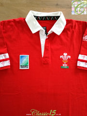 1995 Wales Home World Cup Rugby Shirt