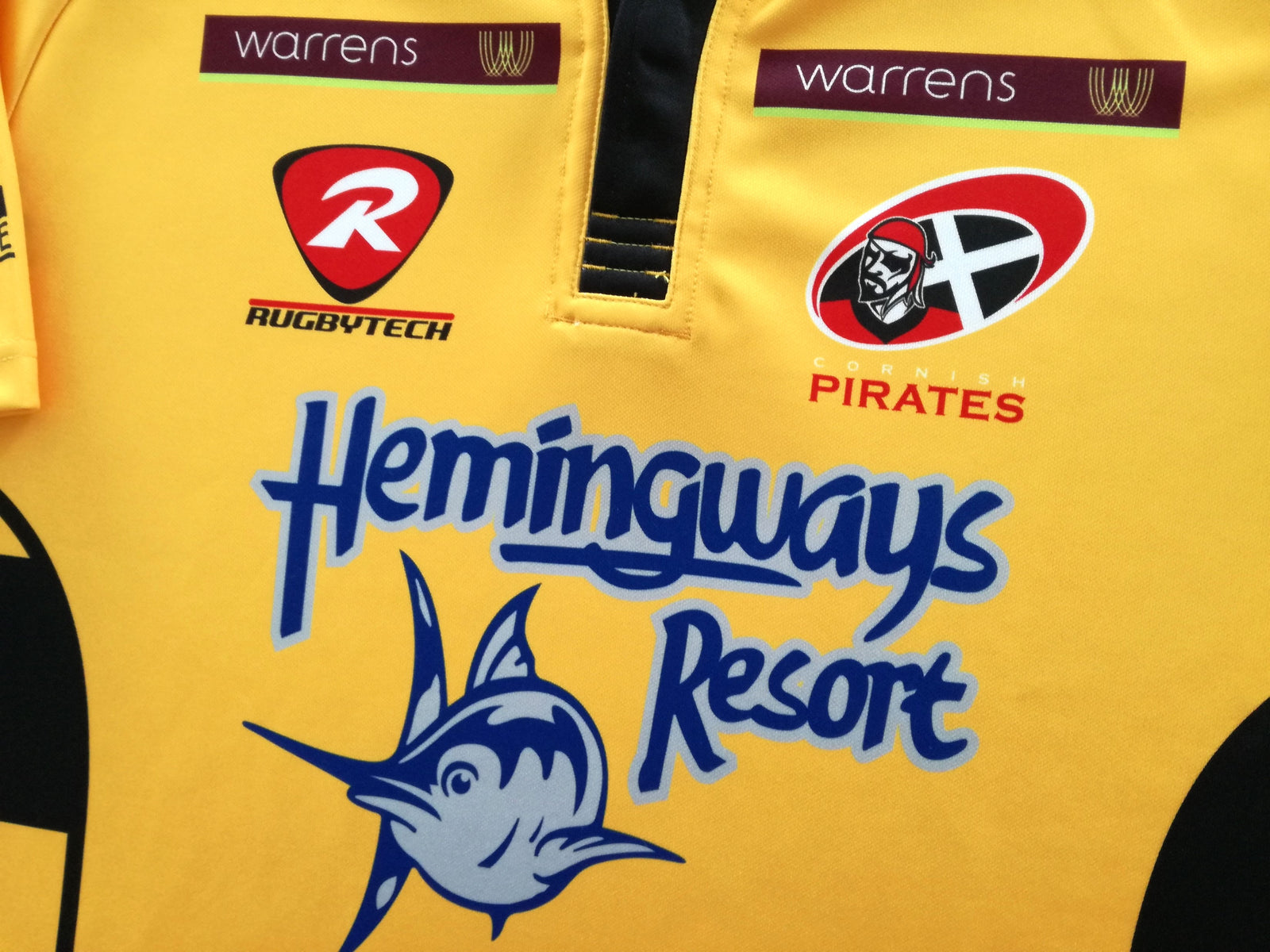 2010/11 Cornish Pirates Away Championship Rugby Shirt (XL)