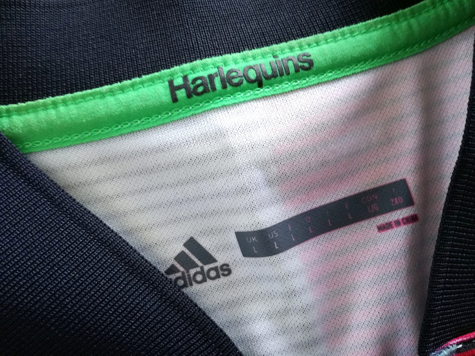 2018/19 Harlequins Home Rugby Shirt (L)