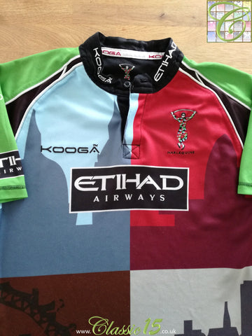 2010/11 Harlequins Home Rugby Shirt