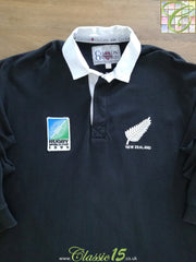 1995 New Zealand Home World Cup Rugby Shirt