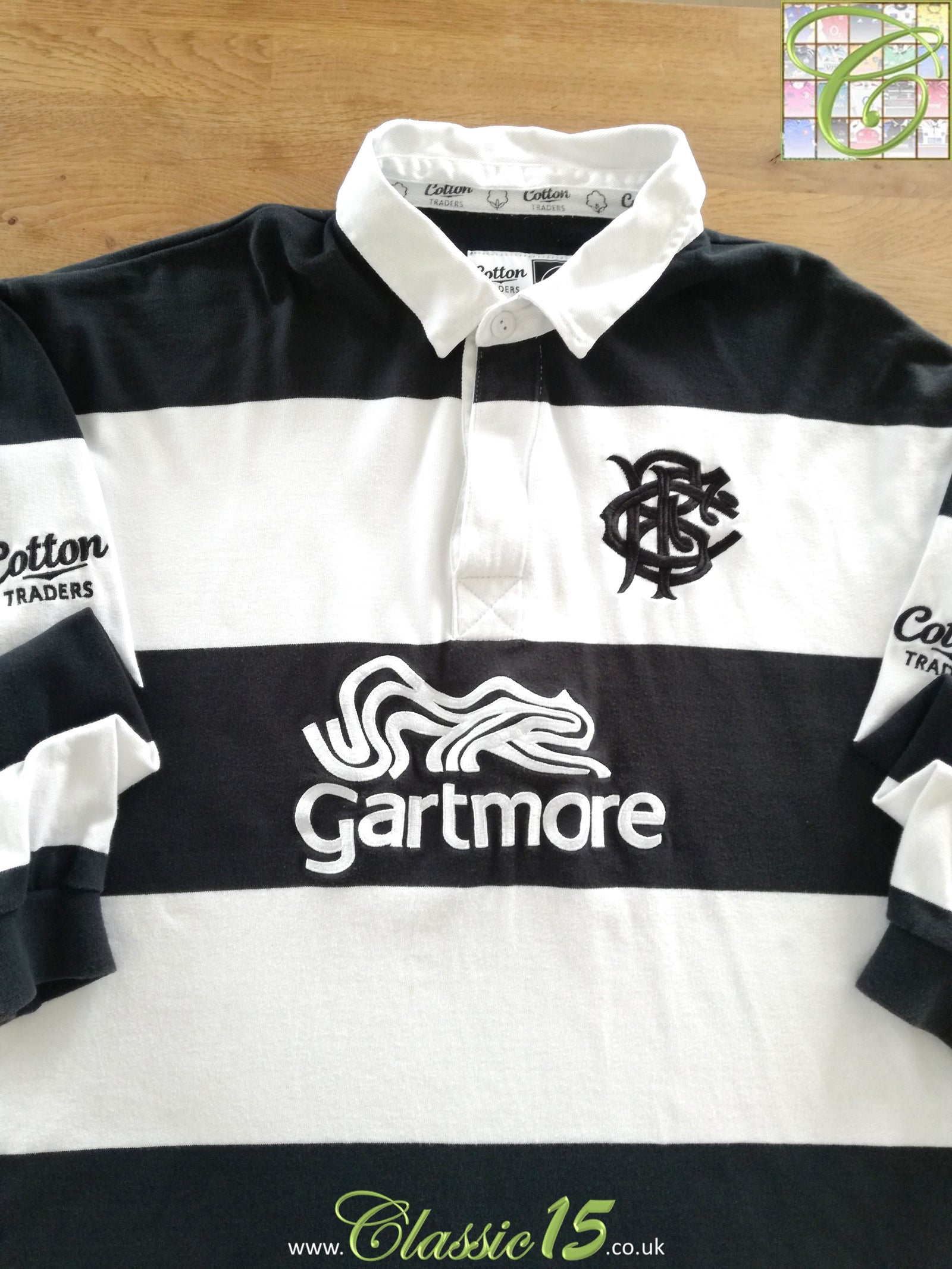 2007 Barbarians Long Sleeve Rugby Shirt