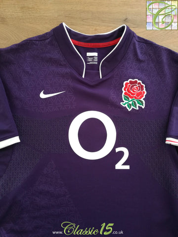 2009/10 England Away Player Issue Rugby Shirt