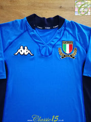 2000/01 Italy Home Rugby Shirt