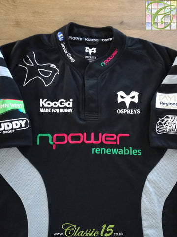 2007/08 Ospreys Home Rugby Shirt