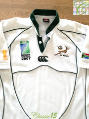 2007 South Africa Away World Cup Rugby Shirt