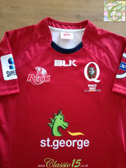 2014 Queensland Reds Home Super Rugby Shirt