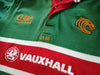 2001/02 Leicester Tigers Home Rugby Shirt. (S)