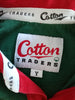 2002/03 Leicester Tigers Home Rugby Shirt. (Y)