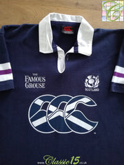 2000/01 Scotland Rugby Training Shirt