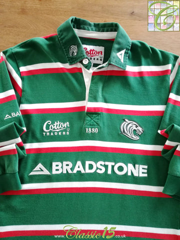 2005/06 Leicester Tigers Home Long Sleeve Rugby Shirt