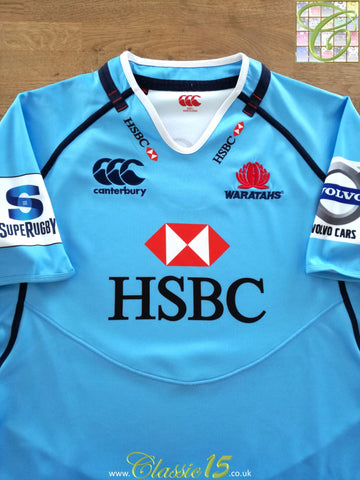 2013 Waratahs Home Super Rugby Pro-Fit Shirt