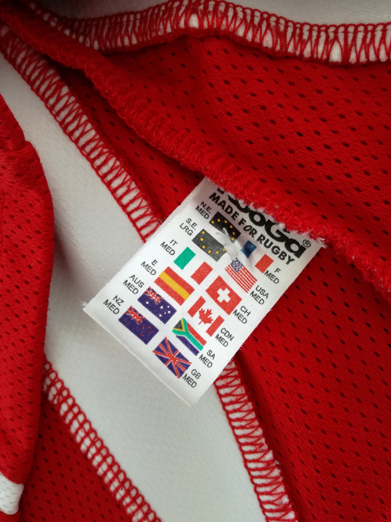 2009 Bahrain Home Rugby Shirt #2 (M)
