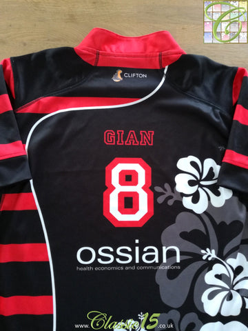 2015 Basel Easter Tour Rugby Shirt Gian #8