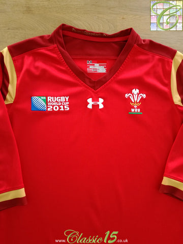 2015 Wales Home World Cup Rugby Shirt