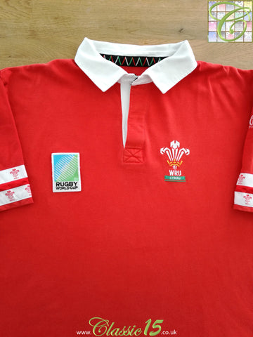 1995 Wales Home World Cup Rugby Shirt (XL)