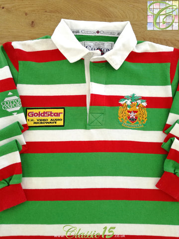 1995/96 Leicester Tigers Home Rugby Shirt