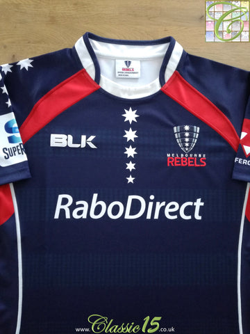 2014 Melbourne Rebels Home Super Rugby Shirt