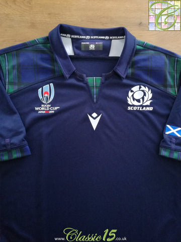 2019 Scotland Home World Cup Rugby Shirt