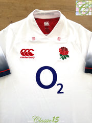 2017/18 England Home Vapodri+ Rugby Shirt