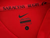 2011/12 Saracens Away Pro-Fit Rugby Shirt (L)