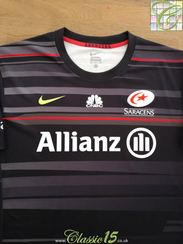 2014/15 Saracens Home Rugby Shirt