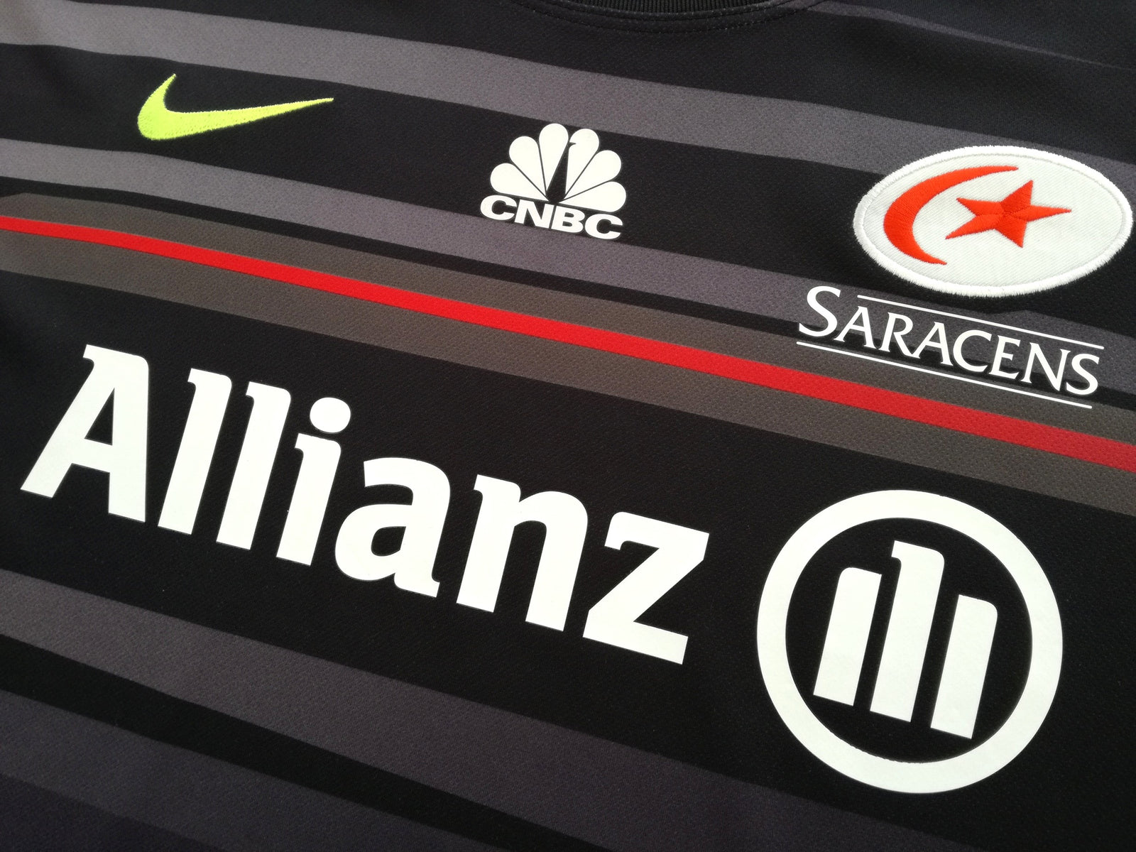 2014/15 Saracens Home Rugby Shirt (XXL)