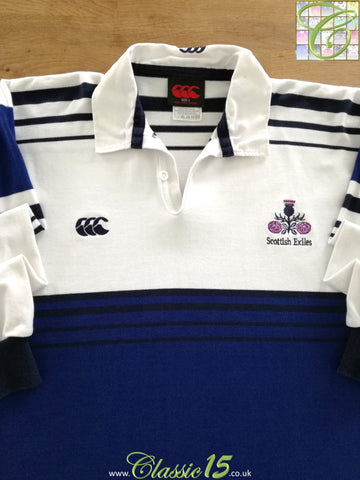 2002 Scottish Exiles Long Sleeve Rugby Shirt