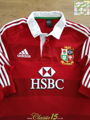 2013 British & Irish Lions Supporters Long Sleeve Rugby Shirt