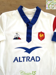 2018/19 France Away Player Issue Rugby Shirt