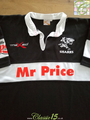 2007 Sharks Home Currie Cup Rugby Shirt