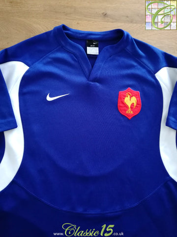 2005/06 France Home Pro-Fit Rugby Shirt