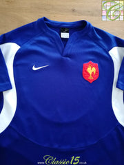 2005/06 France Home Pro-Fit Rugby Shirt