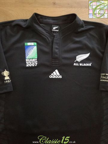 2007 New Zealand Home World Cup Rugby Shirt