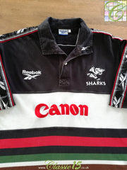 1999 Sharks Home Rugby Shirt