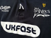 2009/10 Sale Sharks Home Rugby Shirt. (XL)