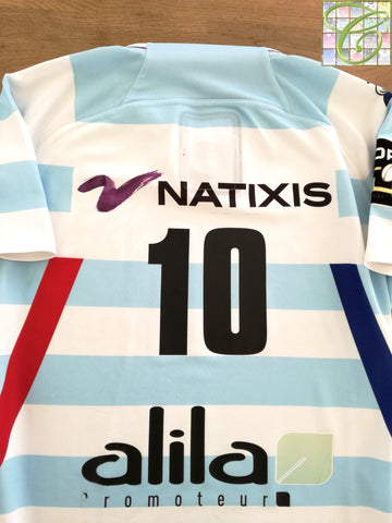 2018 Racing 92 Home Top14 Pro Rugby Shirt #10