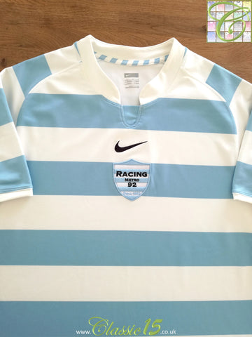 2009 Racing 92 Home Rugby Shirt