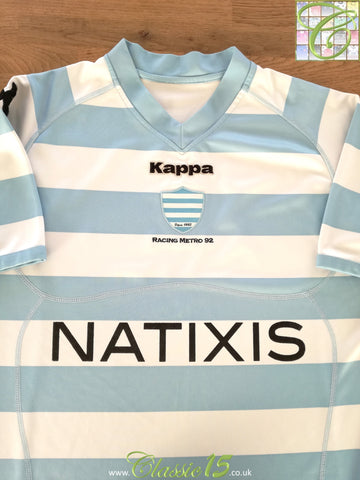 2010/11 Racing 92 Home Rugby Shirt