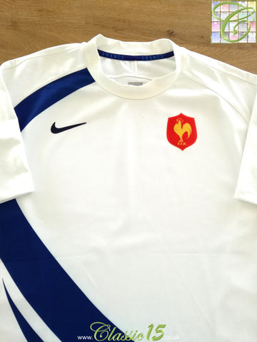 2007/08 France Away Pro-Fit Rugby Shirt