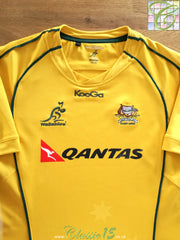 2010 Australia Home Rugby Shirt