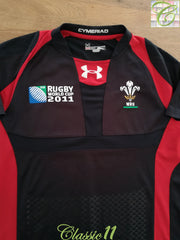 2011 Wales Away World Cup Pro-Fit Rugby Shirt