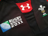 2011 Wales Away World Cup Pro-Fit Rugby Shirt (S)