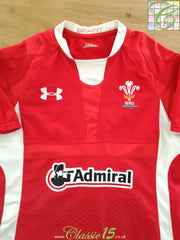 2011/12 Wales Home Player Issue Rugby Shirt