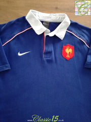 2001/02 France Home Rugby Shirt